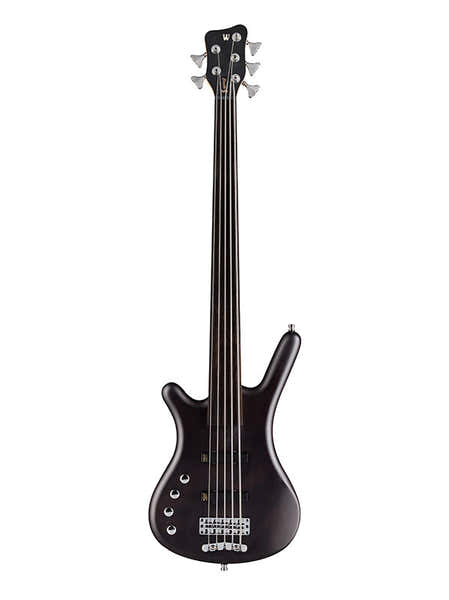 Warwick Bass Rockbass Corvette Basic 5 Fretless Lh - Nirvana Black Satin
