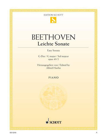 BEETHOVEN L.V. - SONATA G MAJOR OP. 49/2 - PIANO