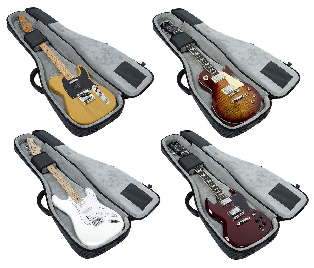 E-Gitarren-Gigbag + Rucksack - EGB50-BP