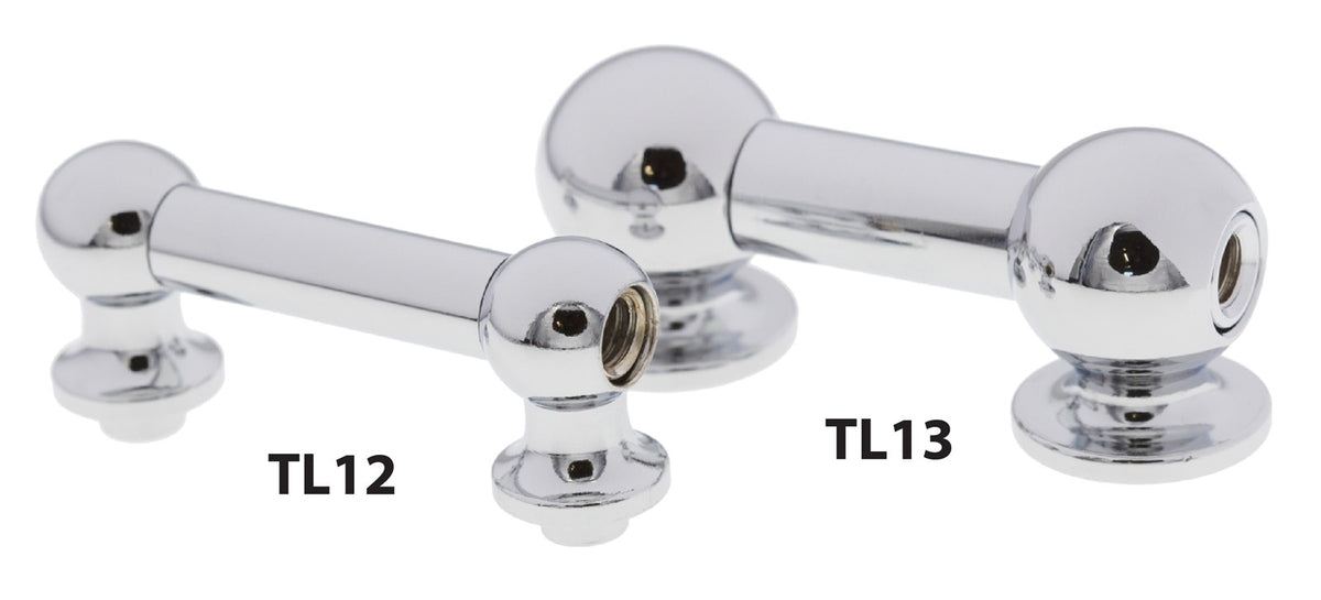 TL13D88-BK TUBE LUG BLACK 88MM DOUBLE ENDED X1