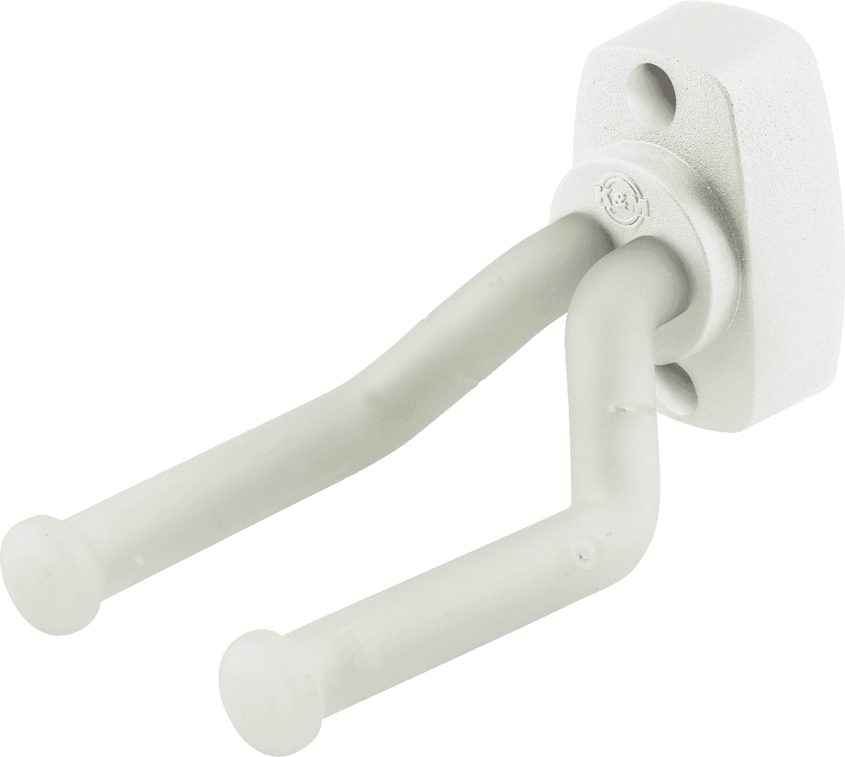 K&M Guitar Wall Mount White - 16280W