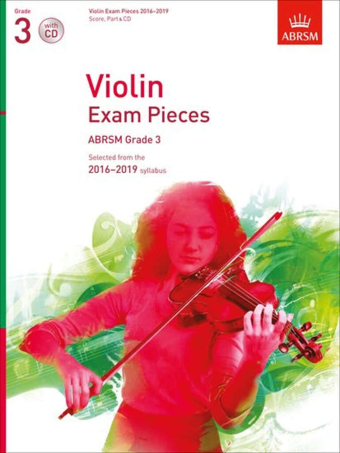 Prüfungsstücke für Violine 2016-20019 - Stufe 3
