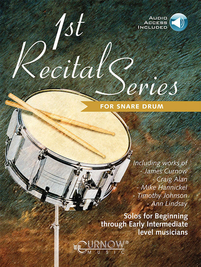 Curnow 1st Recital Series for Snare Drum