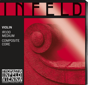 STRINGS VIOLIN INFELD HYBRIDE CORE SET ROUGE IR100
