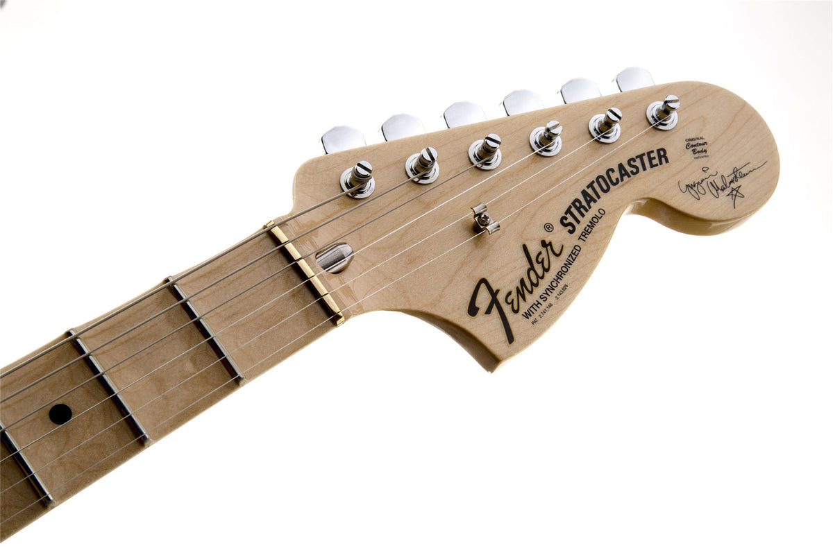 Yngwie Malmsteen Stratocaster, Scalloped Mn, Vintage White