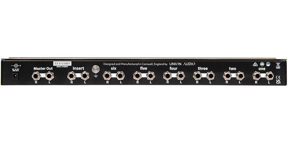 ORBIT.6 ISO/X-Fader Rackmount Mixer red