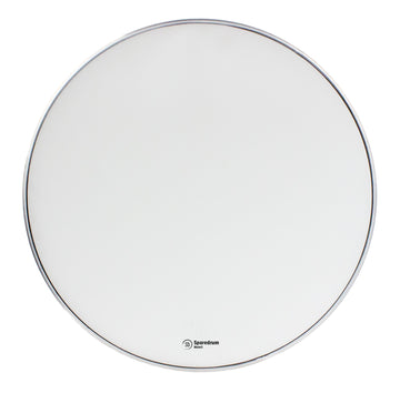 M2W18B - 18" BASS DRUM MESH HEAD MUTE 2-PLY - SILENT - WHITE