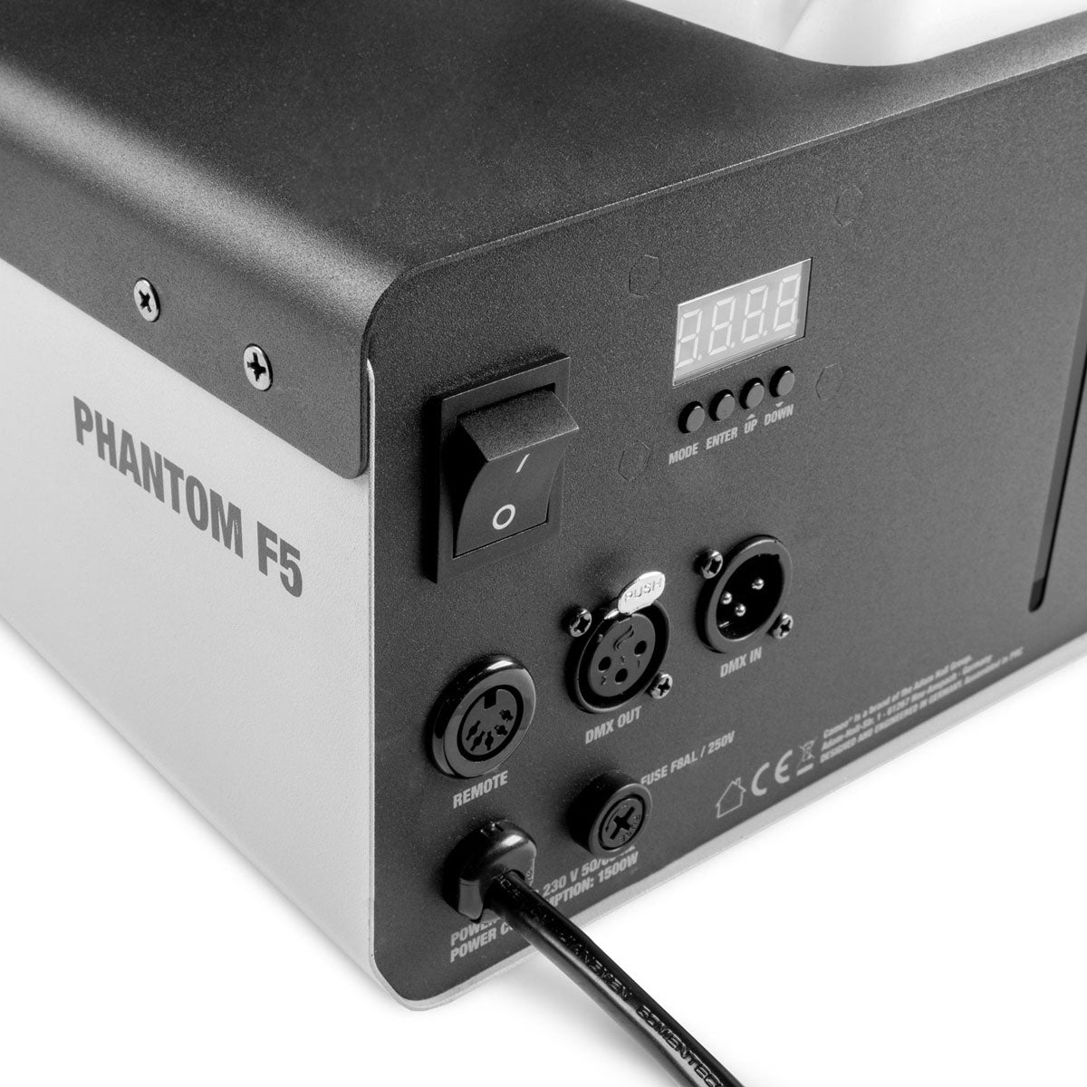 PHANTOM F5 - RAUCHMASCHINE 1500W MIT ZWEIFARBIGER BELEUCHTUNG
