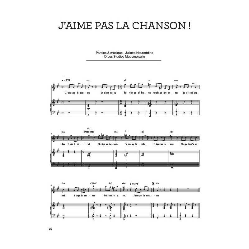 JULIETTE - CHANSONS DE LA OU L'OEIL SE POSE / J'AIME PAS LA CHANSON - PVG