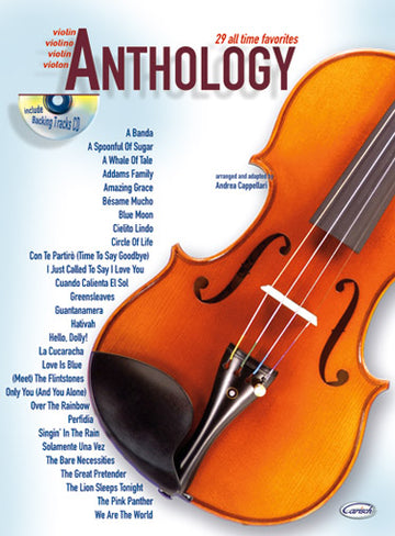 Cappellari A. - Anthology Vol.1 + CD - Violine