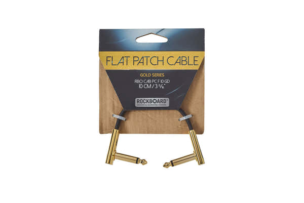 Flat Patch Gold-Serie CAB-pc-F-10-gd