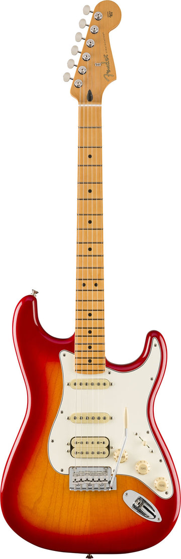 Stratocaster HSS Player II MN gealterter Kirsch-Burst