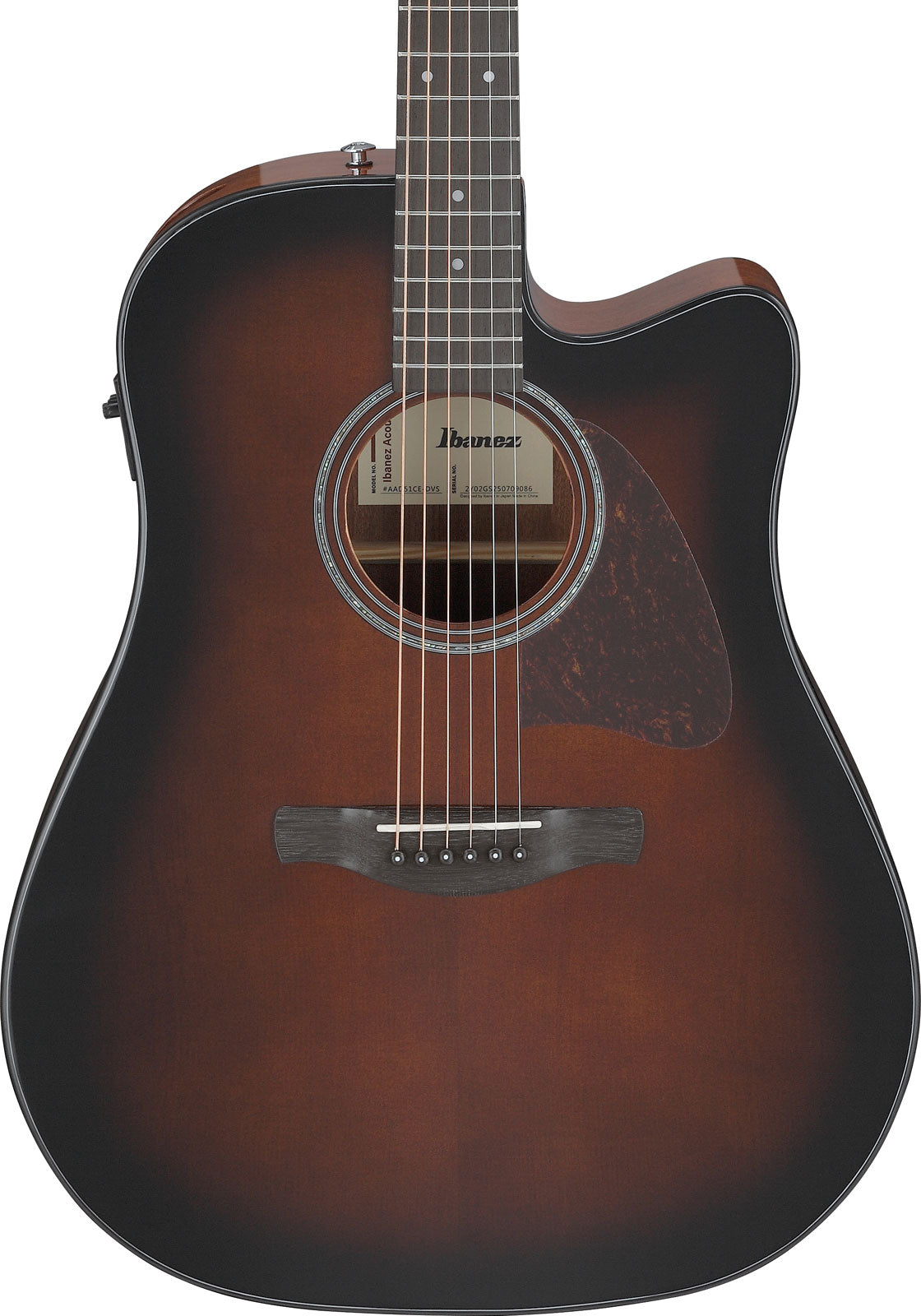 AAD51CEDVS Fortgeschrittenes dunkles Violin-Sunburst