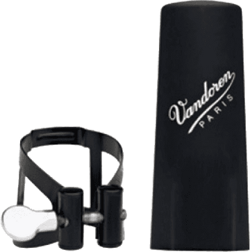 LIGATURE M/O Eb BLACK UND KAPSEL PLASTIK - LC52BP
