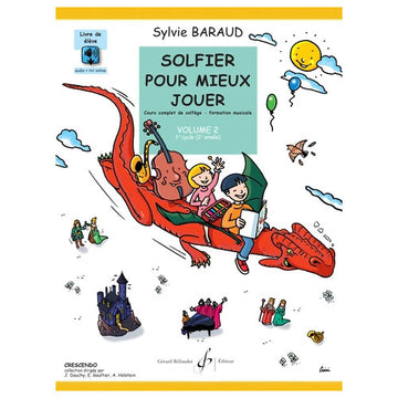 Solfier Pour Mieux Jouer Vol.2 (Schüler) - Baraud