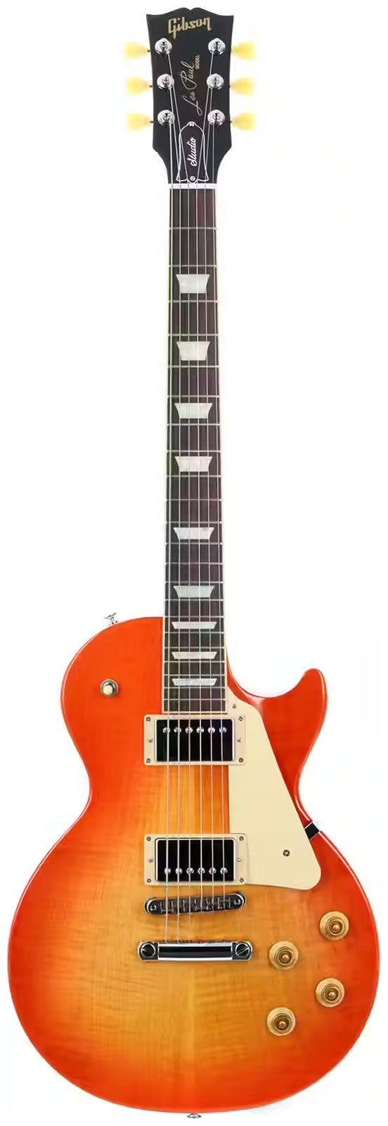 Les Paul Studio Figured Washed Cheery Sunburst