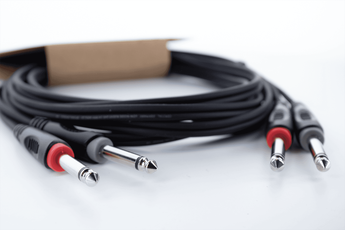 Audiokabel Doppel-Mono-Klinken 3 M