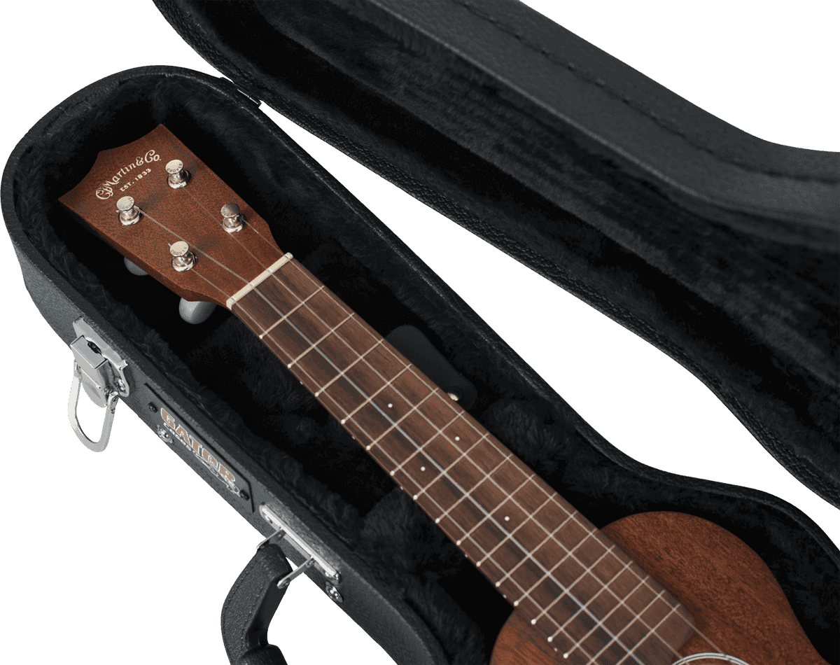Sopran-Ukulelenkoffer aus Holz - GWE