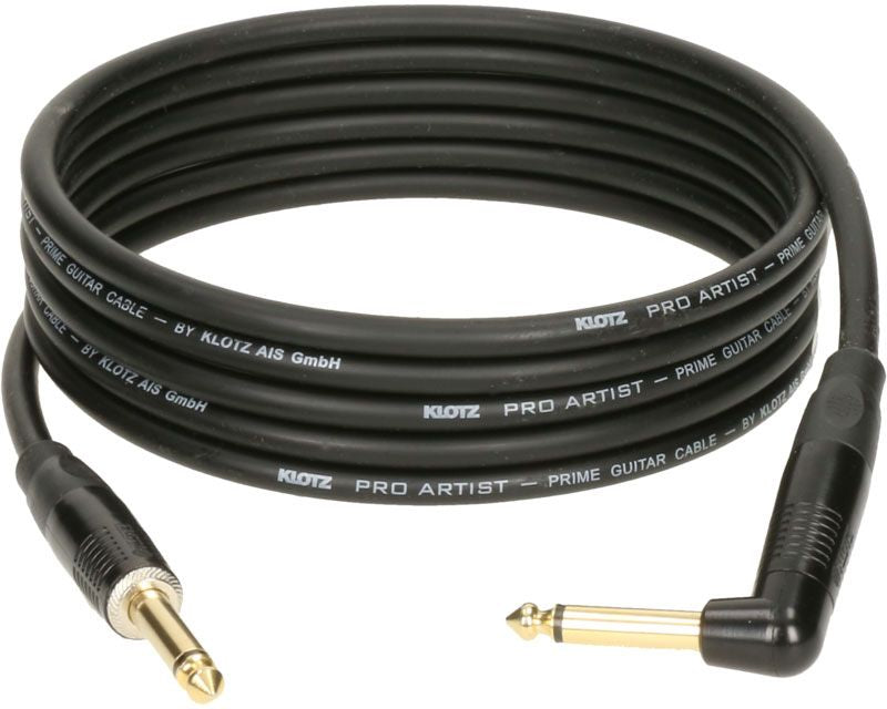 Pro Artist Instrumentenkabel 4,5M Mono-Klinke - Abgewinkelte Mono-Klinke