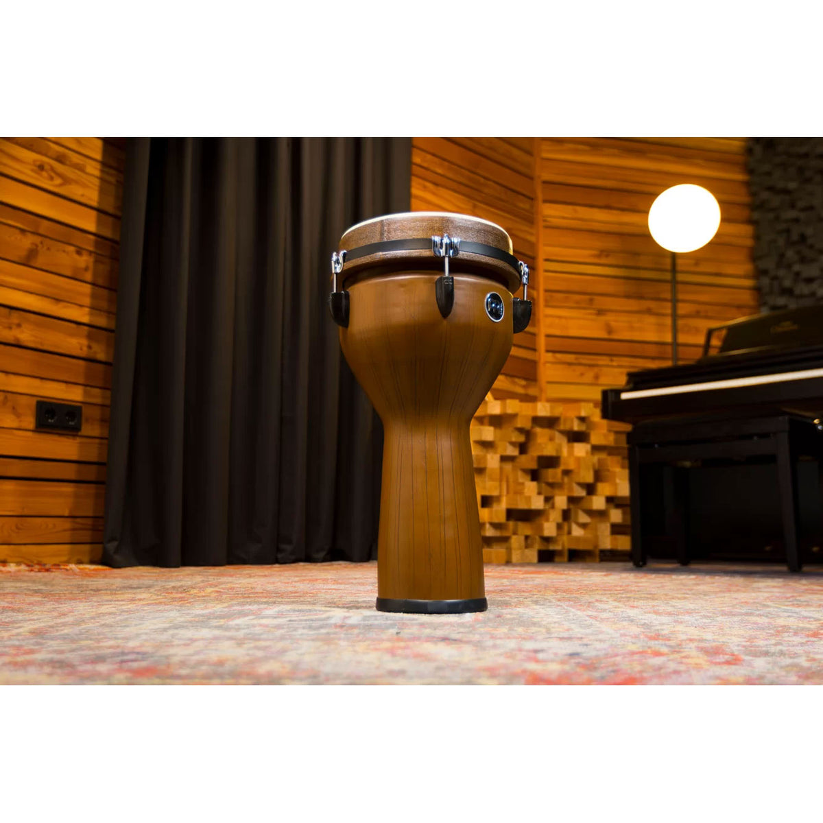 Jumbo-Djembe synthetisch 1" Barnwood