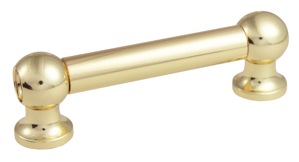 TL12D51-BR Rohrspannböckchen 51mm Goldfarben Doppelseitig (X1)