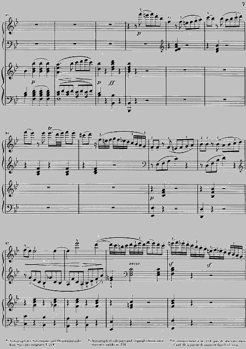Beethoven L.V. - Konzert für Klavier und Orchester Nr. 2 B-Dur Op. 19