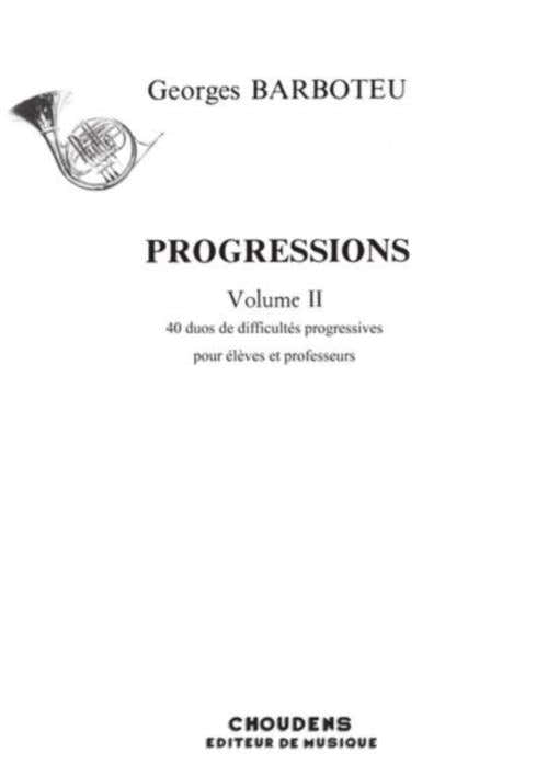 Barboteu Georges - Progressionen Vol.2 - Horn