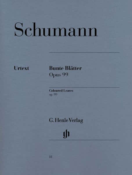 Schumann R. - Coloured Leaves (bunte Blatter) Op. 99