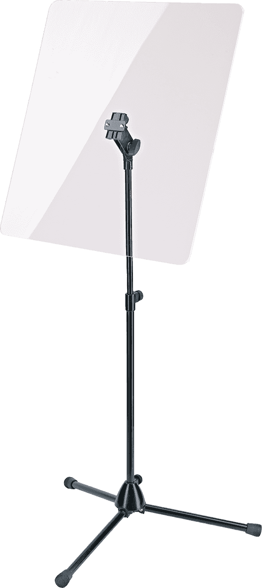 Transparenter Schild Mit Stativ