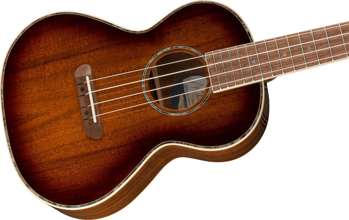 Montecito Tenor Uke Shaded Edge Burst