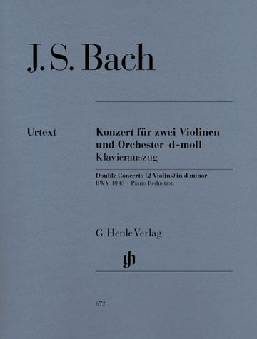 Bach J.S. - Concerto For 2 Violins And Orchestra D Minor BWV 1043