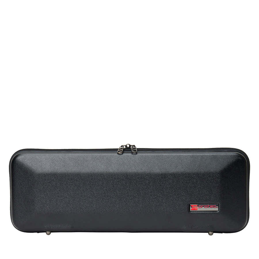 Schwarzes Micro Zip Etui - Flöte C/B + Piccolo