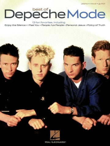 Best Of Depeche Mode Piano Vocal Guitar Songbook - PVG