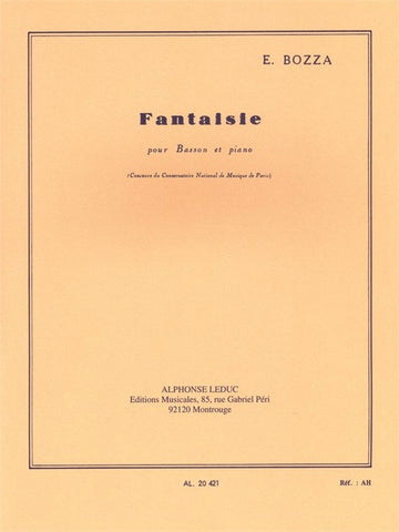 Fantaisie For Bassoon And Piano