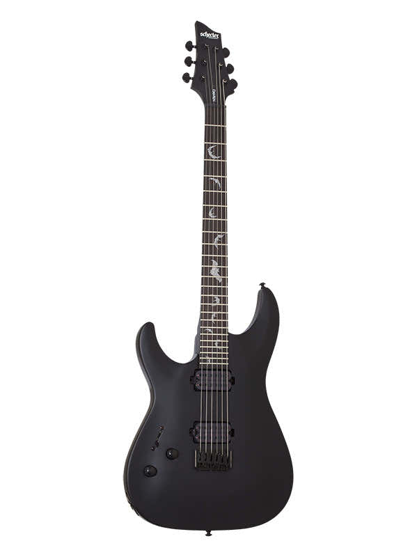 Damien 6 Lh Satin-Schwarz