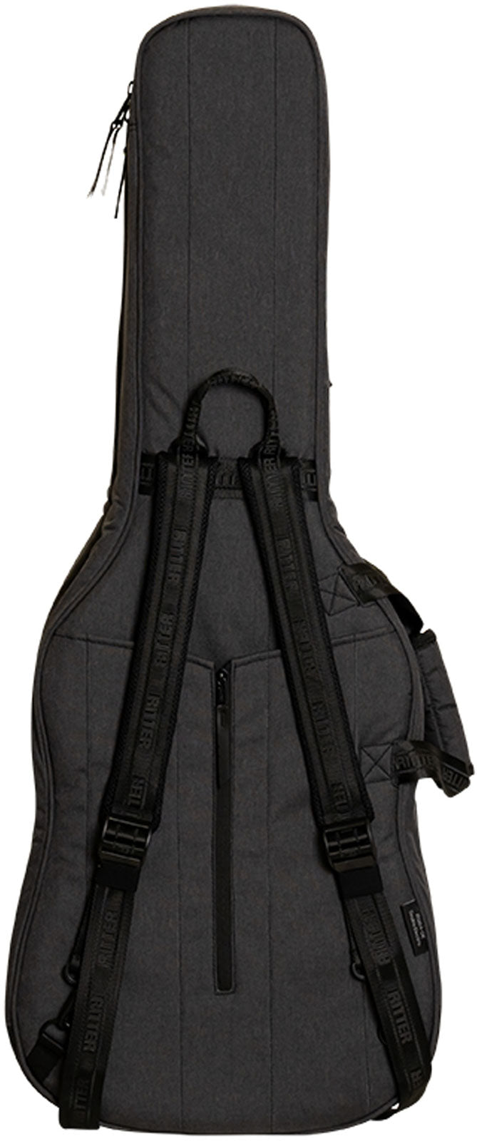 Graue Doppelte E-Gitarren-Tasche