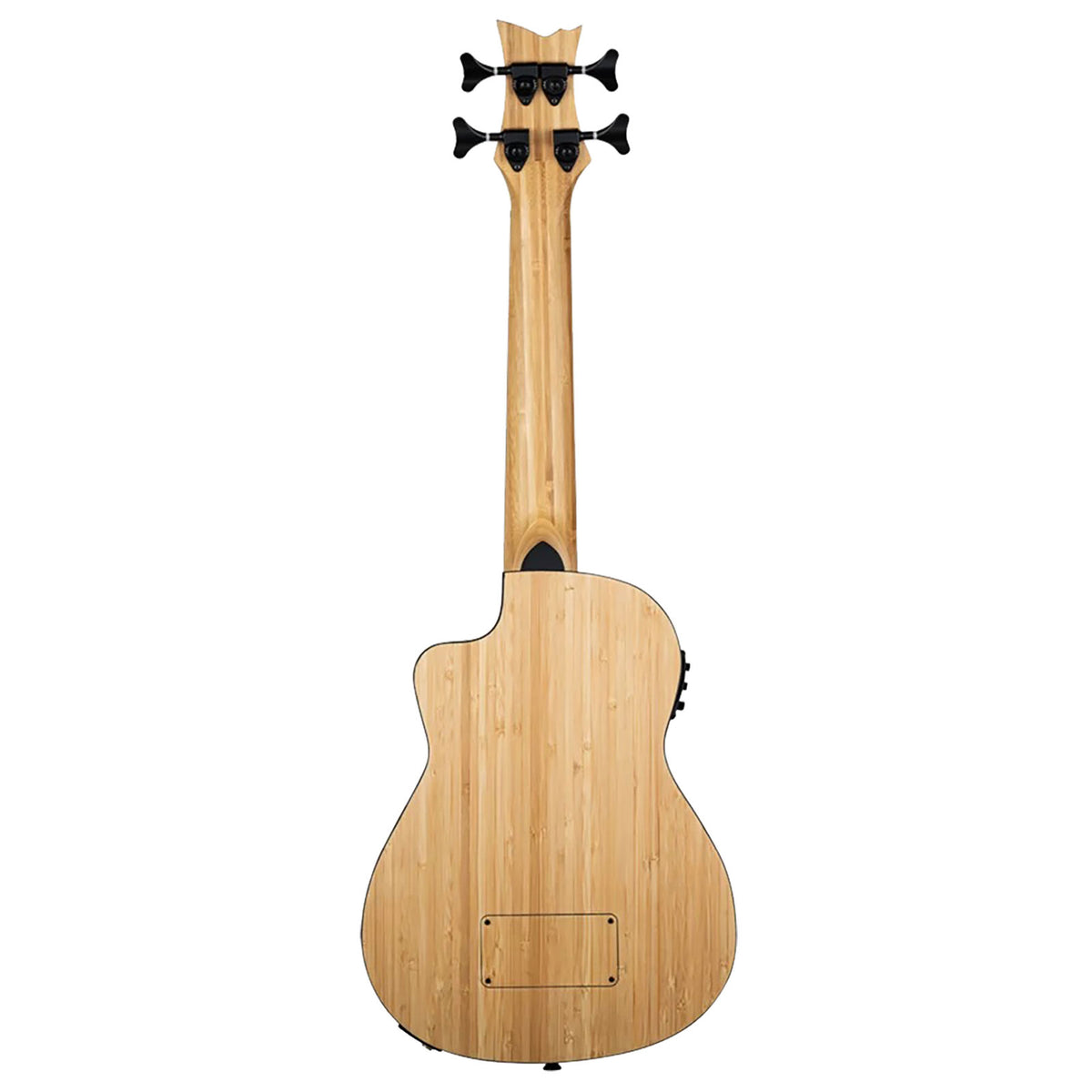 Bass-Ukulele aus massivem Bambus EQ