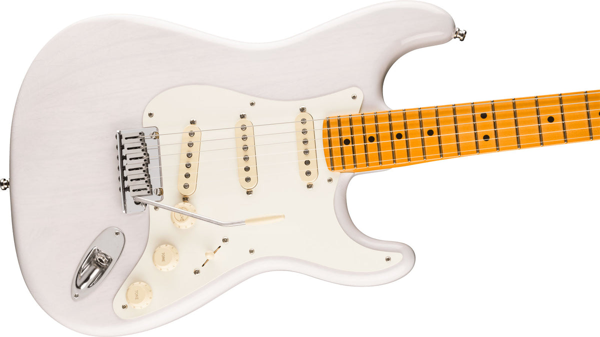 Stratocaster '50s American Ultra Luxe Vintage MN Weißblond - Überholt