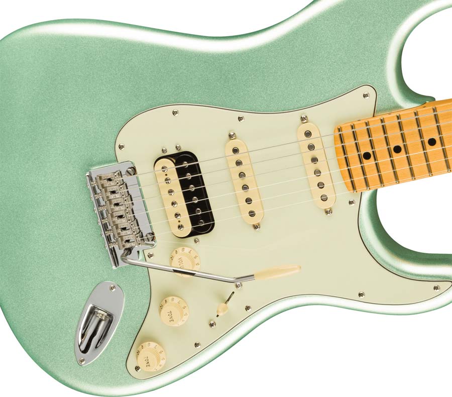 Stratocaster HSS American Professional II MN Mystic Surf Green