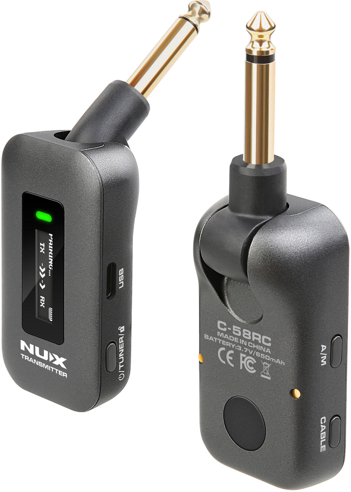 Wireless Systems - For guitars and bass - 5.8 GHz - Auto-sync, Power Case
