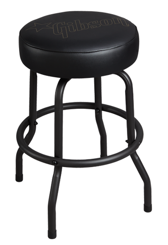 Gibson Accessories Premium-Spielhocker Stern-Logo Kurz Schwarz