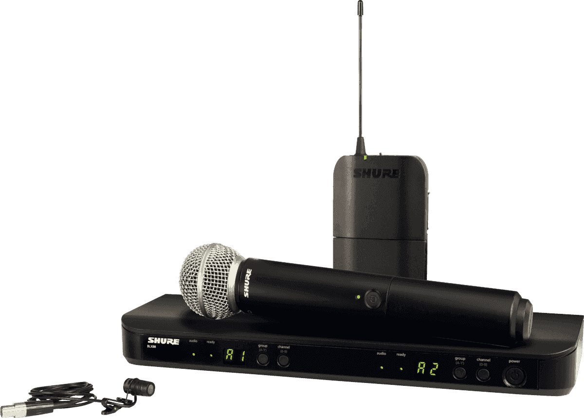 HF Mischsystem Lavalier/Handsender