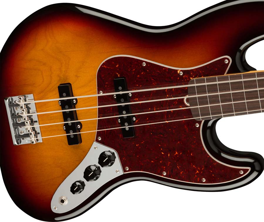 Jazz Bass Fl American Professional II Rw 3-Farben-Sunburst