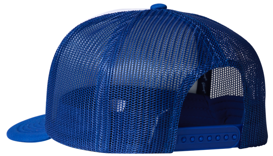 Gibson USA Schaumstoff-Trucker-Cap Weiß / Blau