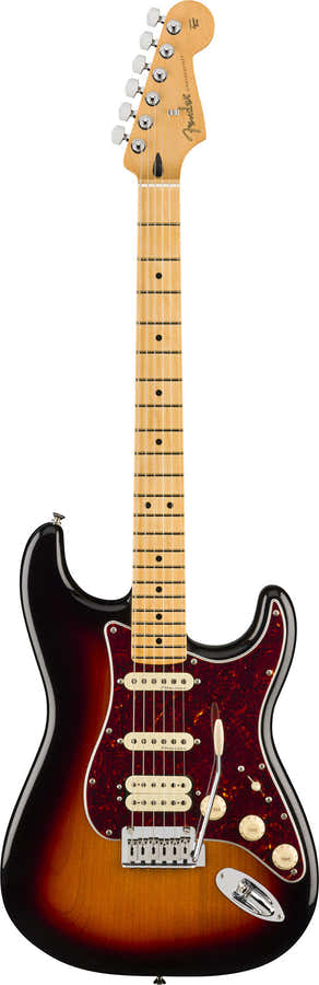 Stratocaster Player II Modified HSS MN 3 Farben Sunburst