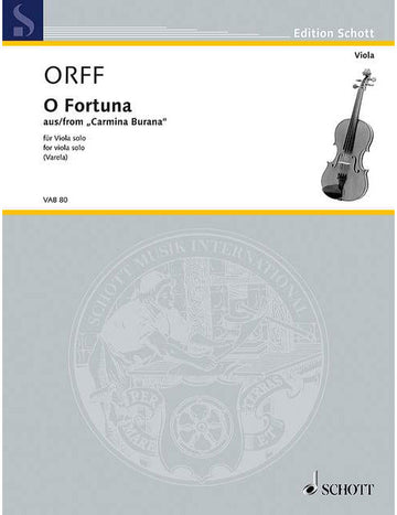 Orff - O Fortuna - Alto Solo