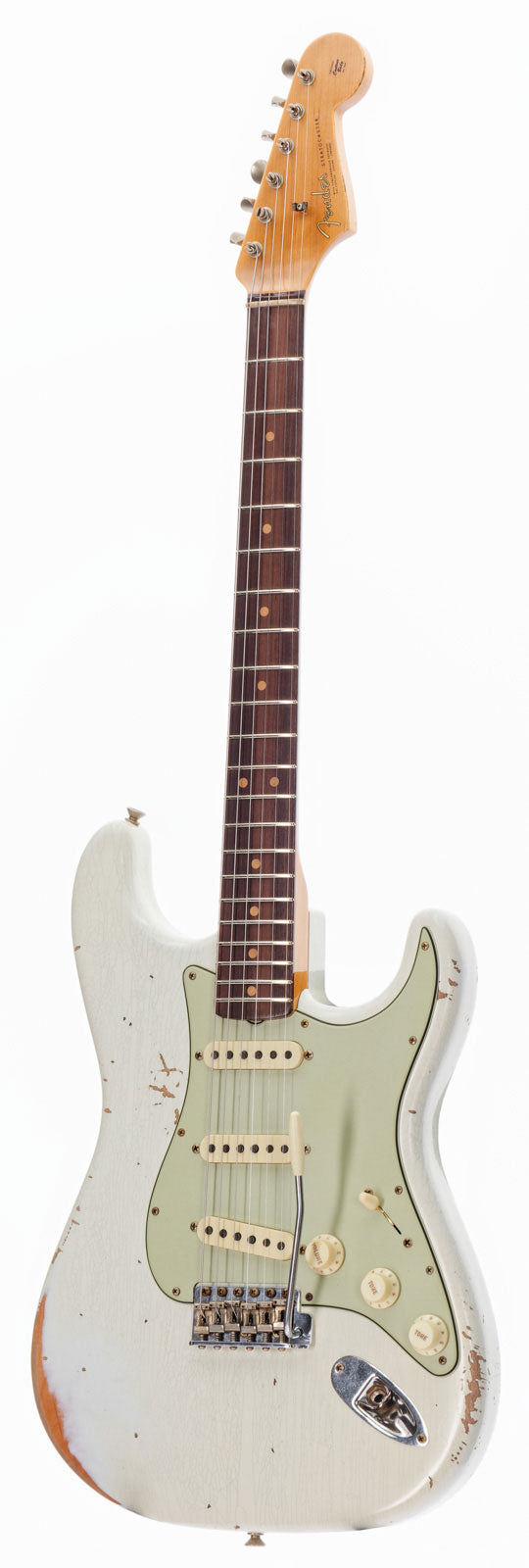 Stratocaster L-Series Ltd Heavy Relic Aged Olympic White