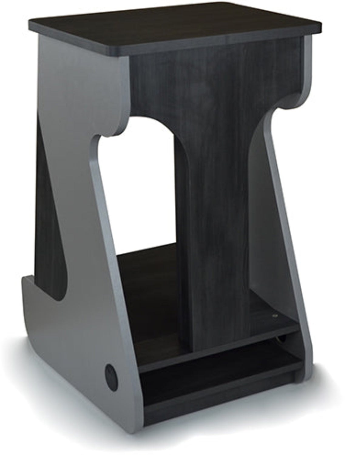 Miza Rack 16 MKII Grau Wengé