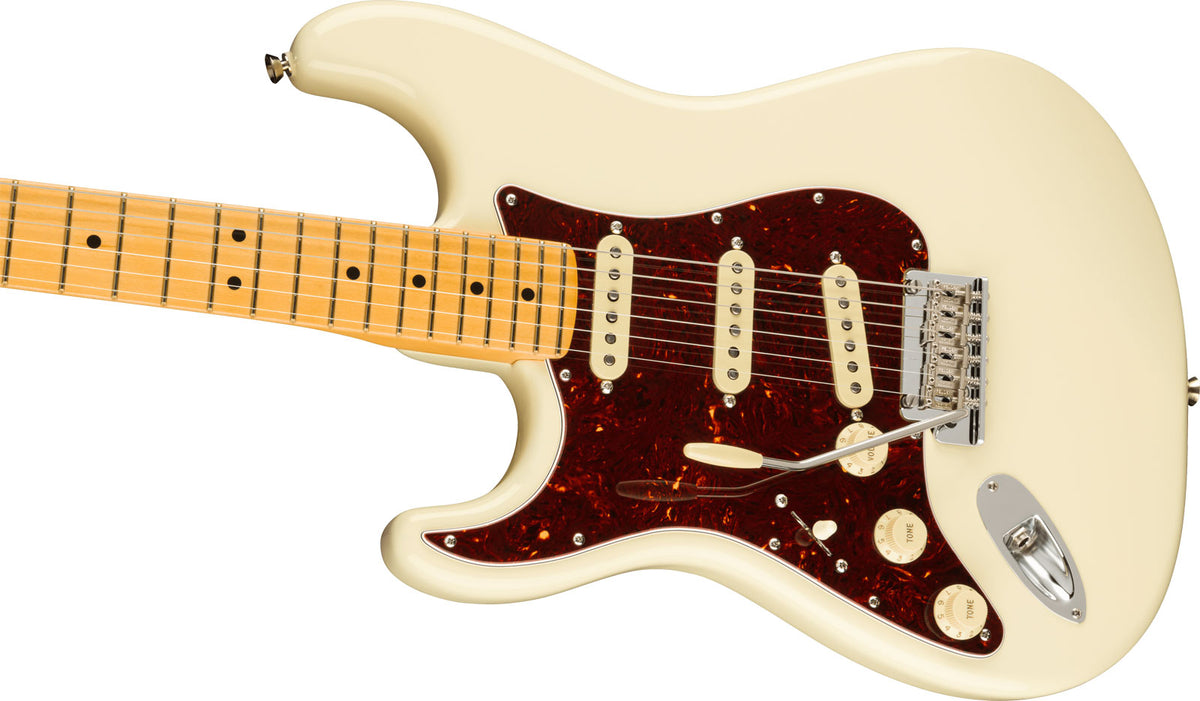 Stratocaster LH American Professional II MN Olympic-Weiß