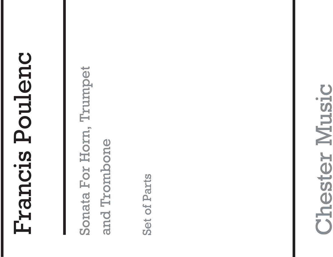 Sonate für Horn Trompete und Posaune (Teile)